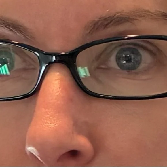 Authentic Chanel Elegant Beige and Black Camellia Accent Reading Glasses - Picture 7 of 8